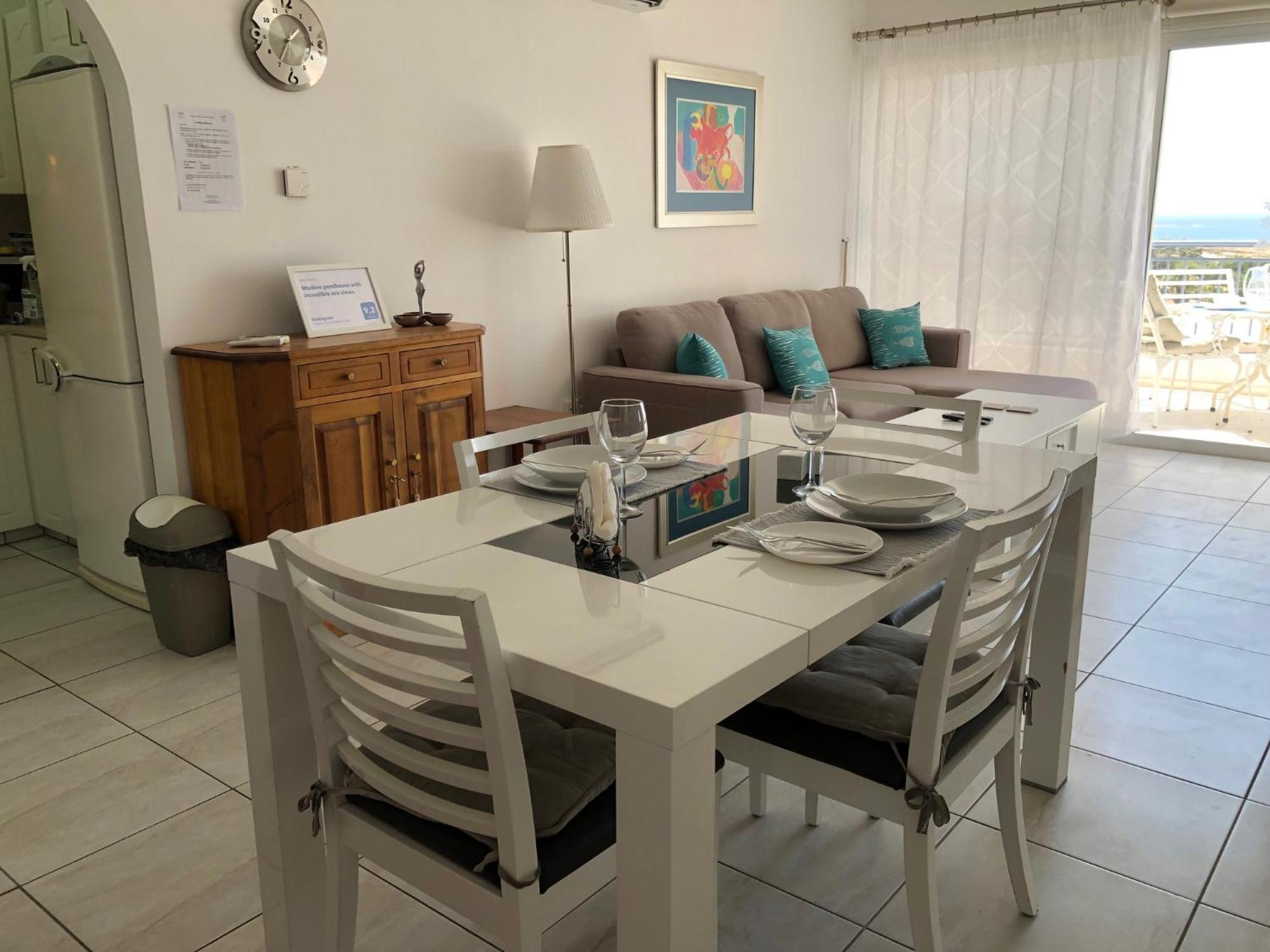 Kings Palace - Modern Penthouse With Incredible Sea Views Пафос Екстериор снимка